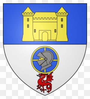 Blason Ville Fr Cadillac En Fronsadais - Antique Dragon Design Gifts Large Tote Bag, Natural, - Transparent PNG Free Download