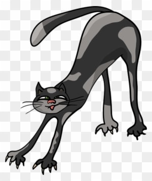 Cat Stretching Tote Bag, Adult Unisex, Natural - Transparent PNG Free Download