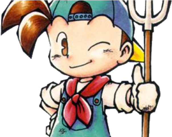 Harvest Moon Clipart Pumpkin Farm - Harvest Moon Back To Nature - Transparent PNG Free Download