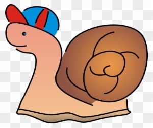 Snail, Crawl, Seashell, Nature, Shell - Spreadshirt Hat - Transparent PNG Free Download