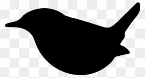 Bird Animal Silhouette Fly Nature Wild Beak Svg - Bird - Transparent PNG Free Download