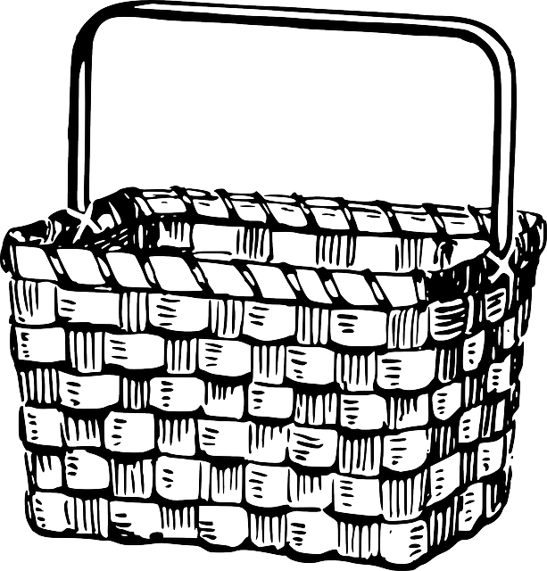 Ecological Basket, Woven, Natural, Ecological - Hot Air Balloon Basket Template - Transparent PNG Free Download