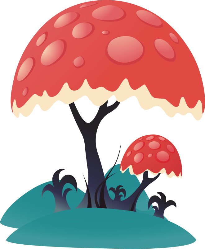 Glitch Clipart Nature - Arbre Couleur Stylisé 4 Saisons Png - Transparent PNG Free Download