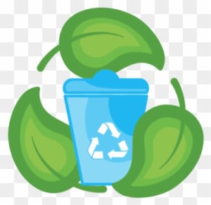 Can Recycle With Natural Leaves Design - Illustration - Transparent PNG Free Download