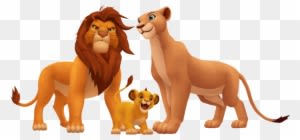 El Equipo De Animación Estuvo Una Temporada En África - Simba Nala And Kopa - Transparent PNG Free Download