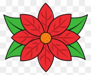 Poinsettia Flower For Christmas Decoration Natural - Christmas Decoration - Transparent PNG Free Download