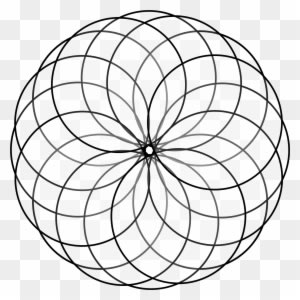 Flower And Nature Clipart - Mandala - Transparent PNG Free Download