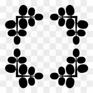 Frame, Leaf, Leaves, Nature, Plants, Silhouette, Wreath - Leaf - Transparent PNG Free Download