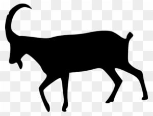 Animal Goat Nature Silhouette Goat Goat Go - Ram Silhouette Png - Transparent PNG Free Download
