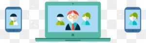 Video Conferencing And Other Collaboration Tools Create - Illustration - Transparent PNG Free Download