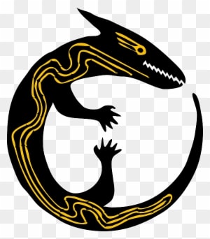 Nature Lizard, Reptile, Yellow, Black, Round, Animal, - Lizard Clip Art - Transparent PNG Free Download