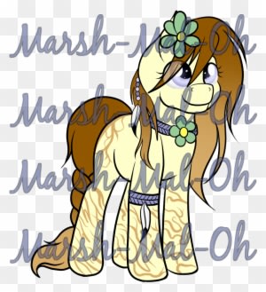 Nature/druid/hippie Pony Ota - Marsh Pony - Transparent PNG Free Download