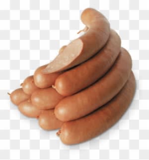 Sausage Is Manufactured In A Natural Coating, Represents - Knackwurst - Transparent PNG Free Download