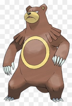 My Hitmonchan, Ursaring, Scrafty, And Ninjask Are All - Pokemon Ursaring - Transparent PNG Free Download