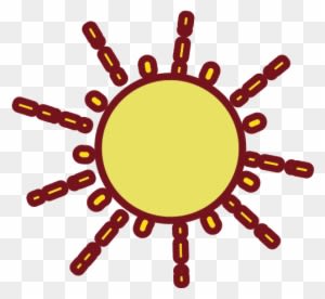 Line Color Natural Sun Light Ray Weather - Circle - Transparent PNG Free Download