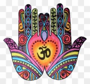 Reiki Healing Hands - Om Hamsa - Transparent PNG Free Download