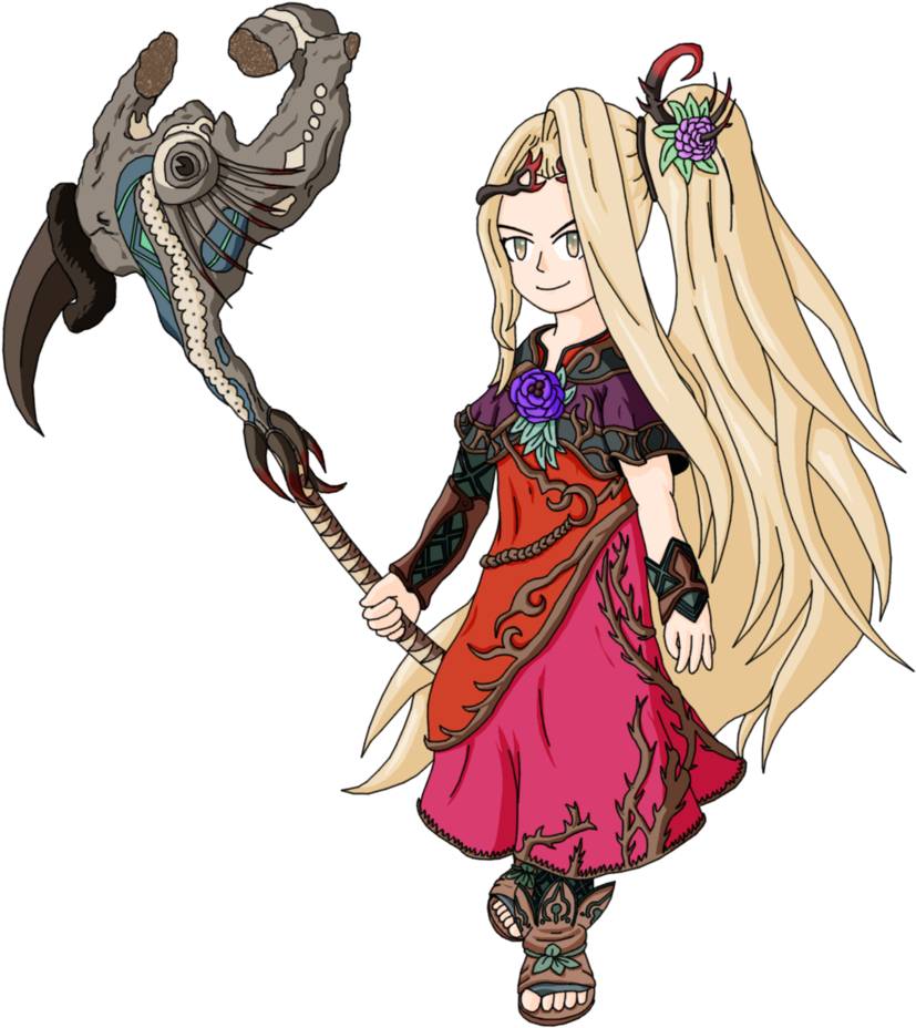 Viridi, Goddess Of Nature By Kylianoa - Cartoon - Transparent PNG Free Download