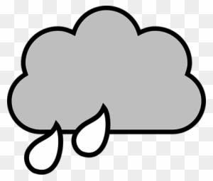Cloud, Rain, Drops, Drawing, Sky, Nature - Rain Cloud Clipart - Transparent PNG Free Download