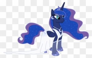 She Rehearsed In Her Head How She Would Act When She - My Little Pony Princess Luna Dress - Transparent PNG Free Download