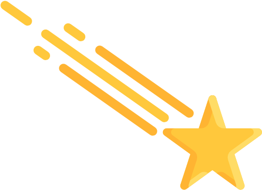 Shooting Star, Universe, Christmas, Ornament, Star, - Shooting Star Png Transparent - Transparent PNG Free Download