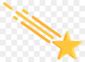Shooting Star, Universe, Christmas, Ornament, Star, - Shooting Star Png Transparent - Transparent PNG Free Download
