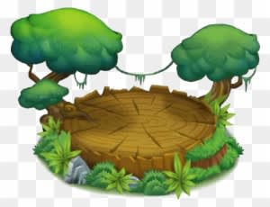 Pure Nature Habitat - Dragon City Sea Habitat - Transparent PNG Free Download