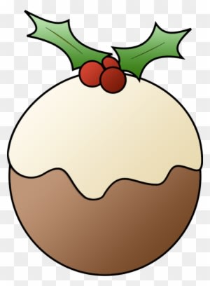 Christmas Pudding - Christmas Food Clipart - Transparent PNG Free Download