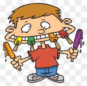 Eating Junk Food Clipart - Eating Junk Food Clipart - Transparent PNG Free Download