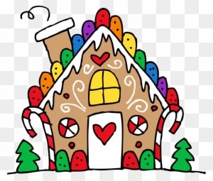 Free Christmas Clipart Gingerbread House - Christmas Food Clip Art - Transparent PNG Free Download