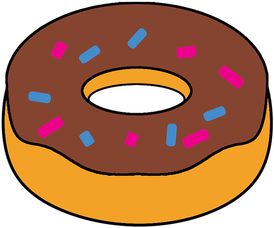 Doughnut, Clipart, Food, Snack, Fast-food, Cartoon - Food Clip Art - Transparent PNG Free Download