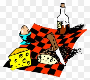 Picnic Clipart, Vector Clip Art Online, Royalty Free - French Food Clip Art - Transparent PNG Free Download