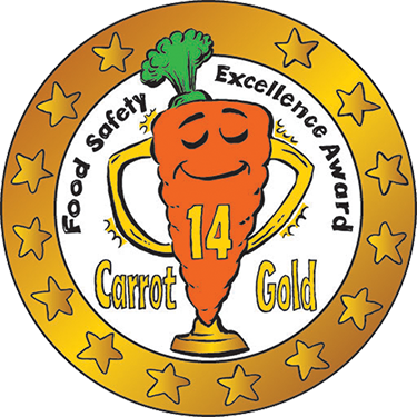 14 Carrot Gold Food Safety Excellence Award - Food Safety - Transparent PNG Free Download