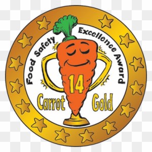 14 Carrot Gold Food Safety Excellence Award - Food Safety - Transparent PNG Free Download