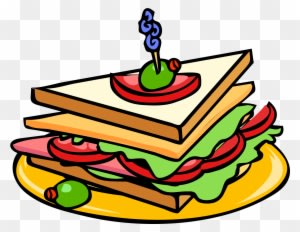 Sandwich Clipart - Food Clipart - Transparent PNG Free Download