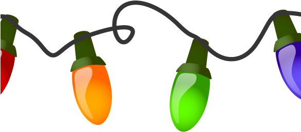 Marvellous Design Christmas Light Garland Outdoor Garlands - Food Drive Border Png - Transparent PNG Free Download