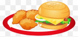 Sandwich Clipart Food Platter - Junk Food Clipart Png - Transparent PNG Free Download