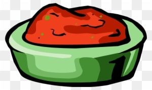Salsa - Club Penguin Food Furniture - Transparent PNG Free Download