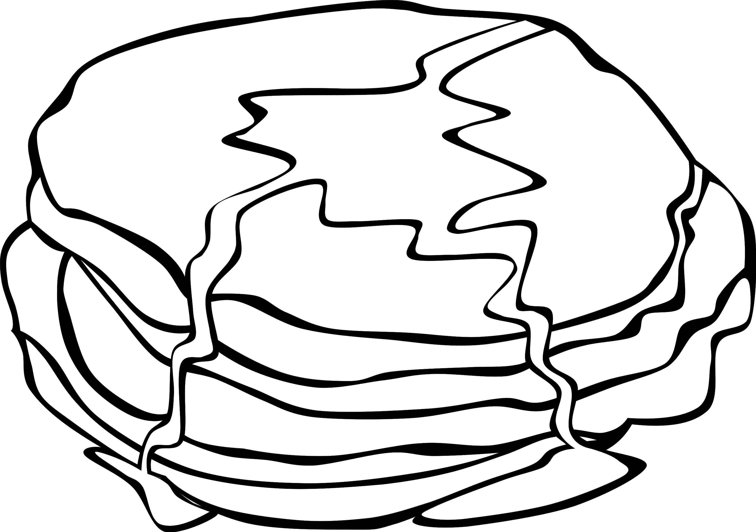Big Image - Black And White Food Png - Transparent PNG Free Download