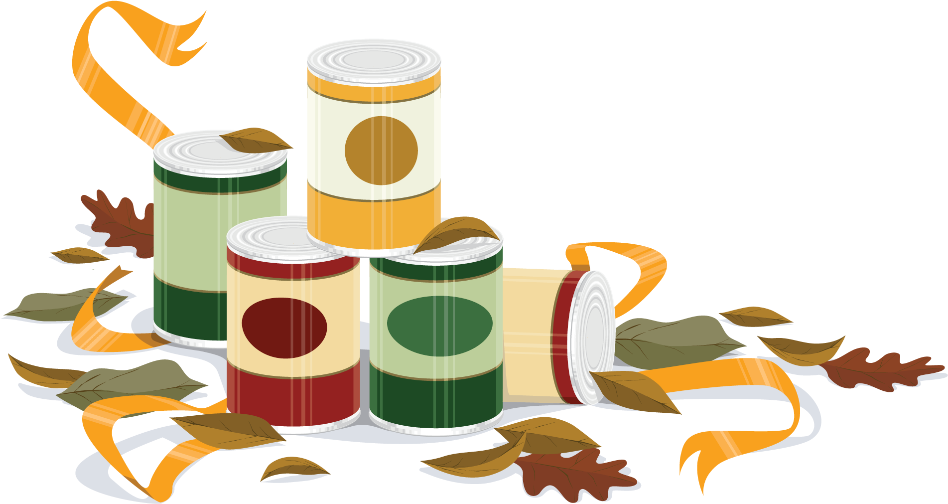 Autumn Christian Cliparts - Canned Food Drive Clip Art - Transparent PNG Free Download