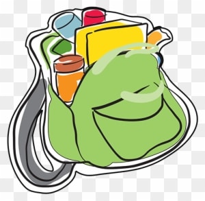 Fill The Backpack - Backpack Filled With Food - Transparent PNG Free Download