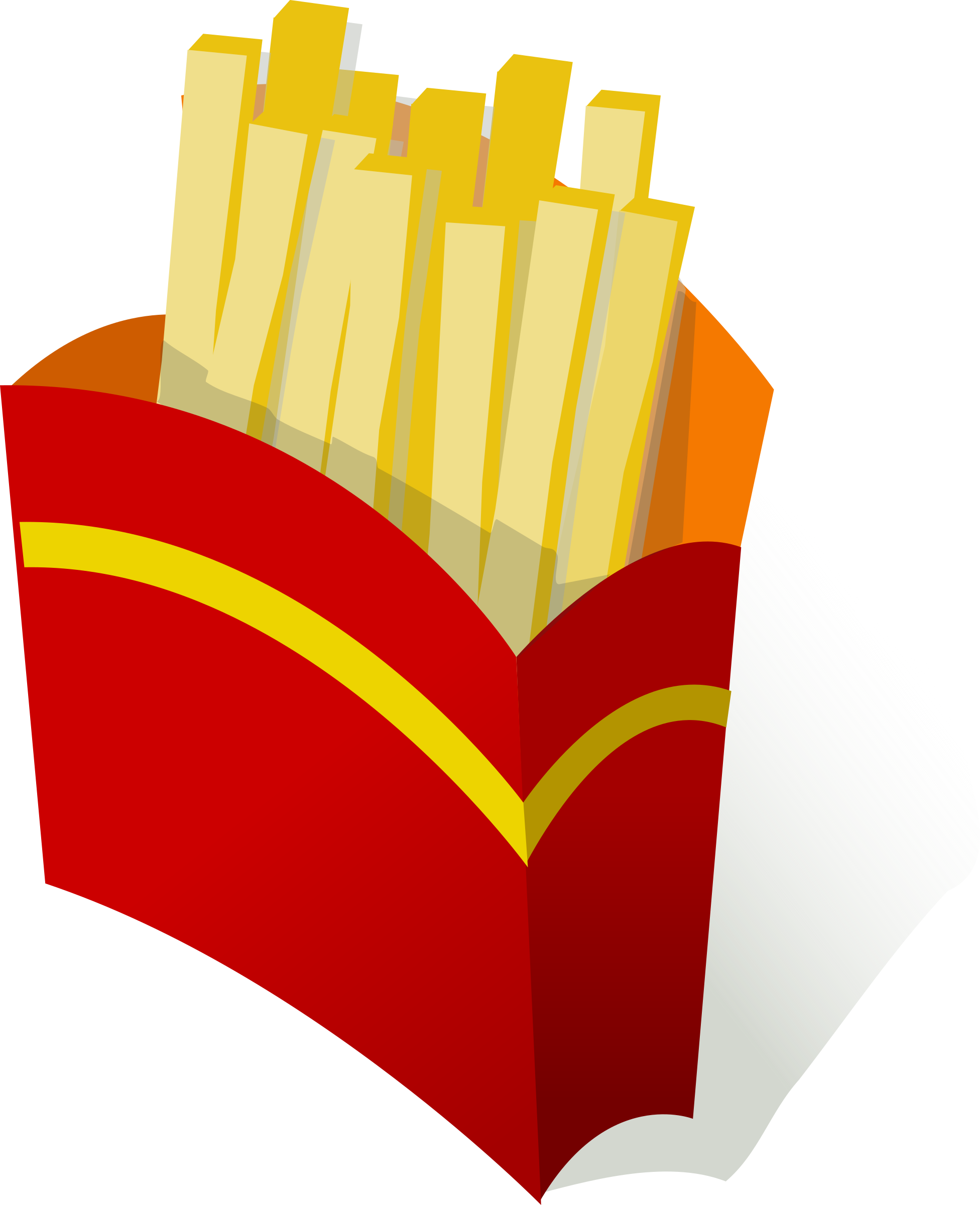 Pommes Frites / French Fries Free Vector - Unhealthy Foods Clipart - Transparent PNG Free Download