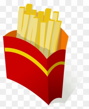Pommes Frites / French Fries Free Vector - Unhealthy Foods Clipart - Transparent PNG Free Download