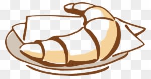 621 Croissant - Food - Transparent PNG Free Download