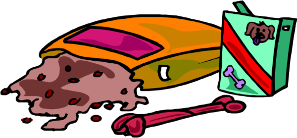 Dog Food Clipart - Clip Art Pet Food - Transparent PNG Free Download