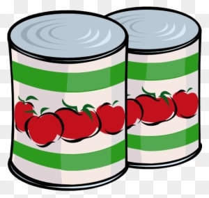 Gca Canned Food Drive - Clip Art Canned Food - Transparent PNG Free Download