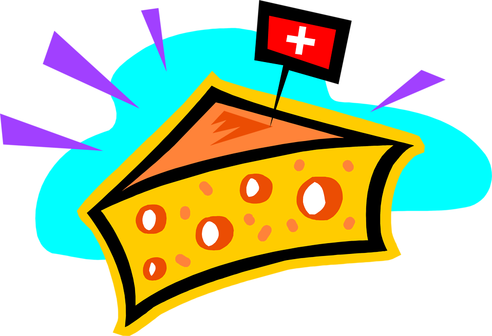 Swiss Cheese Clipart - Switzerland Food Cartoon - Transparent PNG Free Download