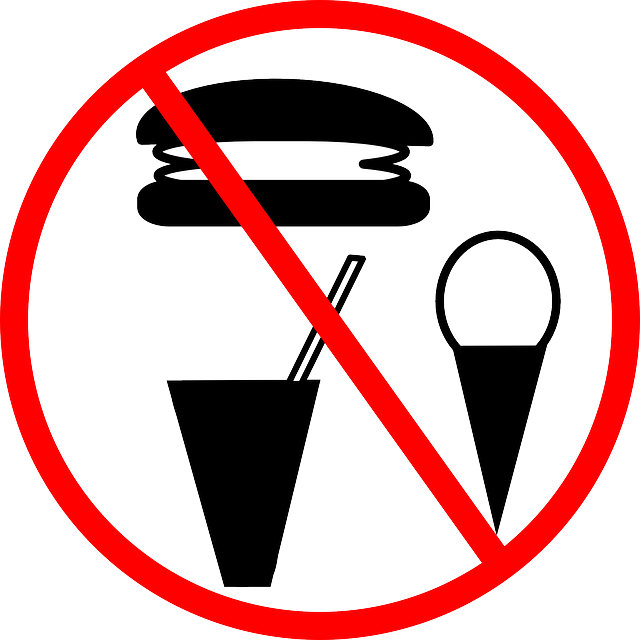 Forbidden Banned, Drinks, Food, Warning, Prohibited, - No Junk Food Symbol - Transparent PNG Free Download