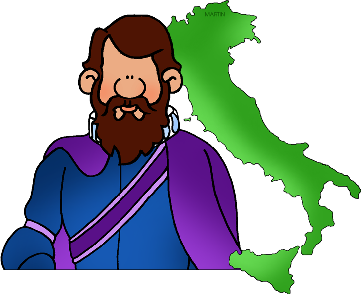 John Cabot And Map Of Italy - Made In Italy Food - Transparent PNG Free Download