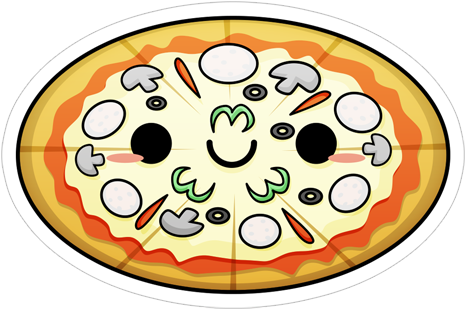 Pizza Transparent Png Sticker - Food - Transparent PNG Free Download