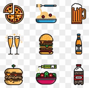 Food And Restaurant - Junk Food Sprite - Transparent PNG Free Download